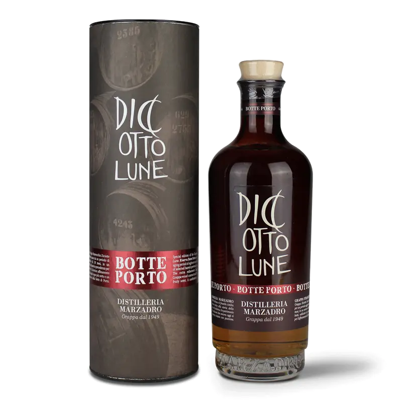 Marzadro Le Dicotto Lune Riserva Botte Porto Grappa 70cl