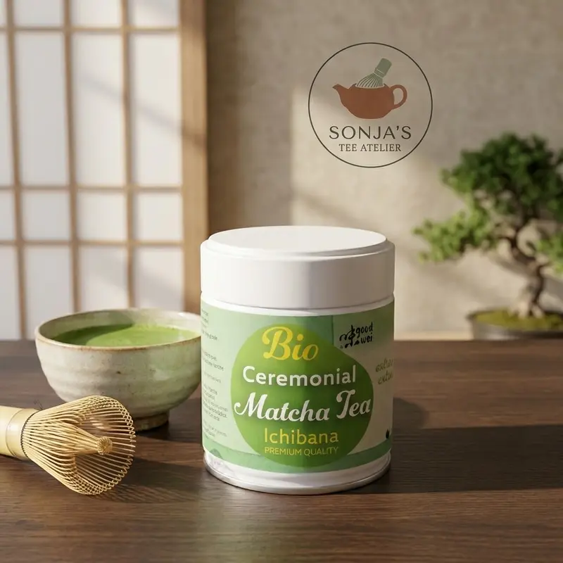 Matcha Ichibana Zeremonieller - Bio-Matcha der ersten Ernte, 40g Dose