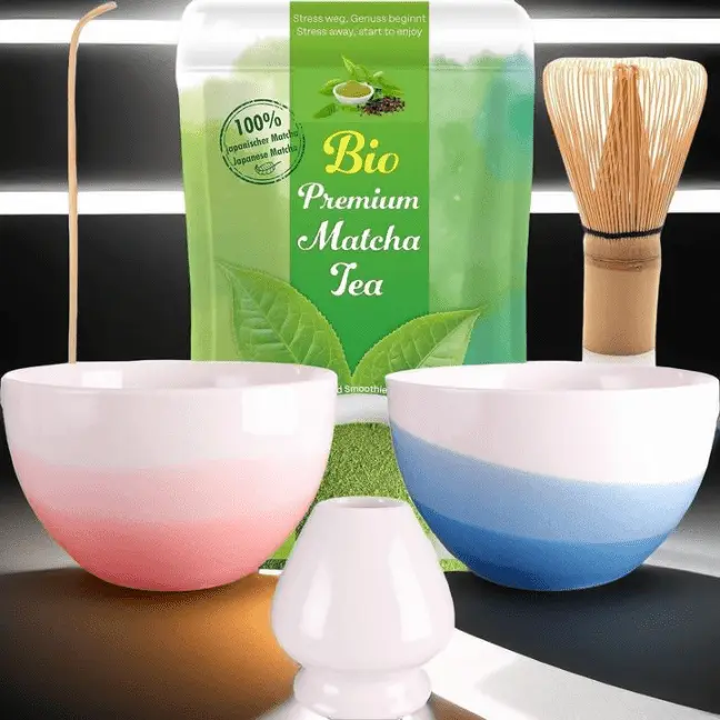 Matcha-Set Murasaki mit 30g Bio-Matcha Geschenkidee