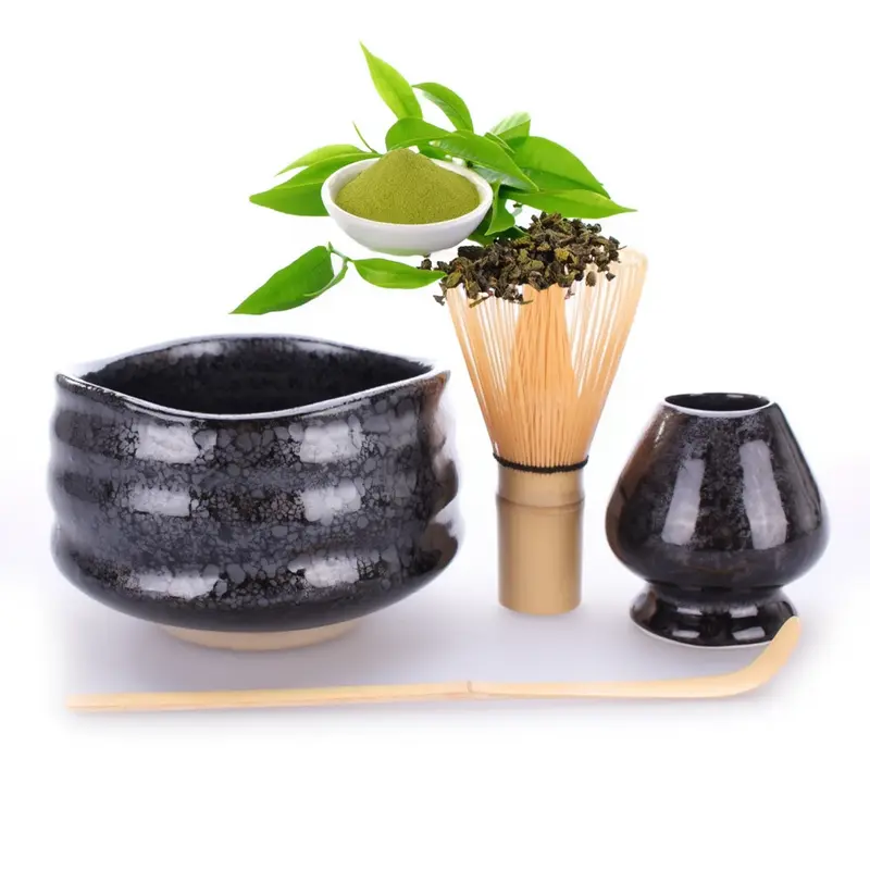 Matcha Tee Set -Buruu inkl.Besen Geschenk Idee
