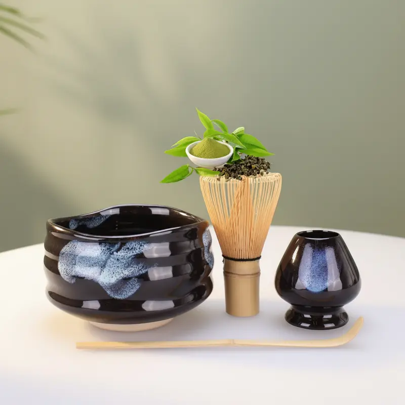 Matcha Tee Set Karasuba inkl.Besen - tolle Geschenkidee