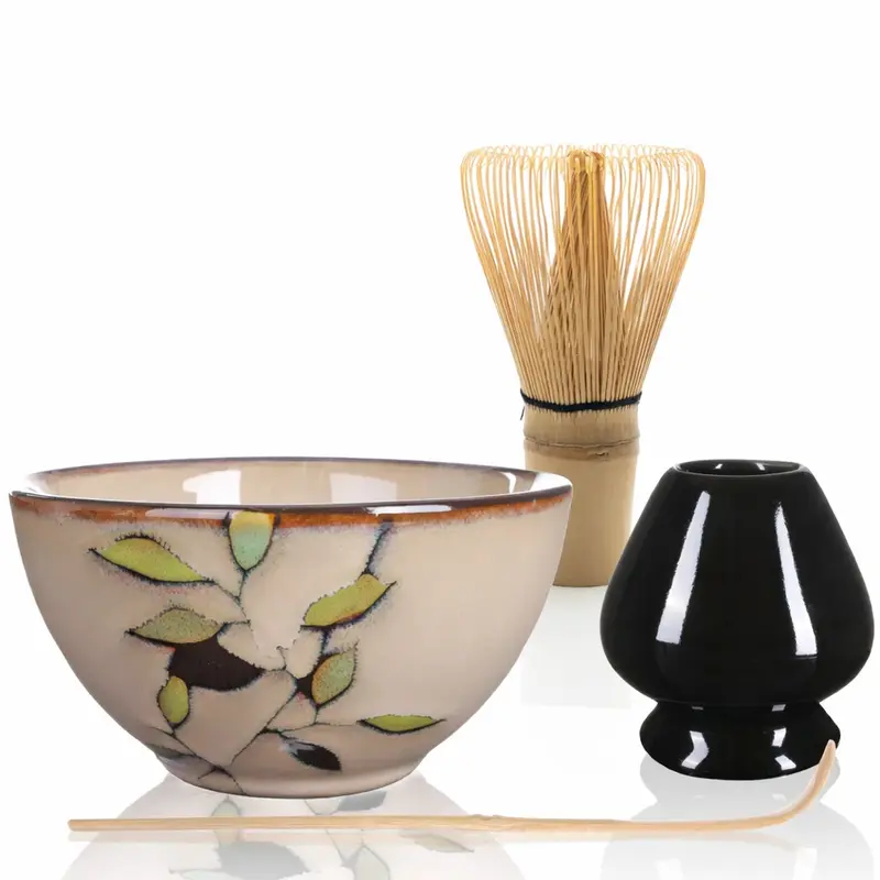 Matcha Tee Set "Leroo" inkl. Matcha Besen - tolle Geschenkidee