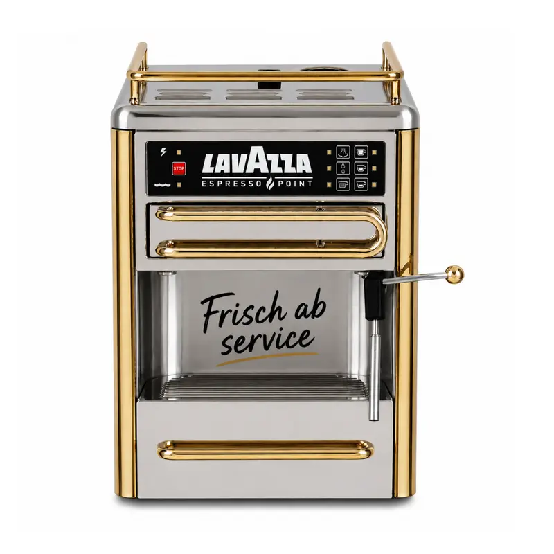 Matinee Gold Kapselmaschine LAVAZZA Espresso-Point Frisch Ab Service