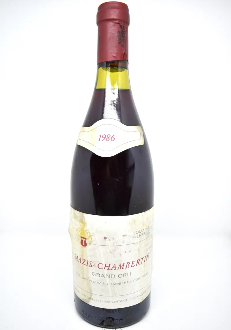 Mazis-Chambertin Grand-Cru 1986 - Pierre Gelin