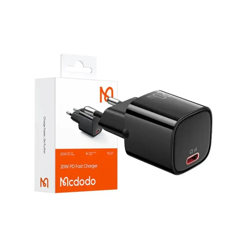 McDodo 20W Nano Series Power Charger (schwarz)