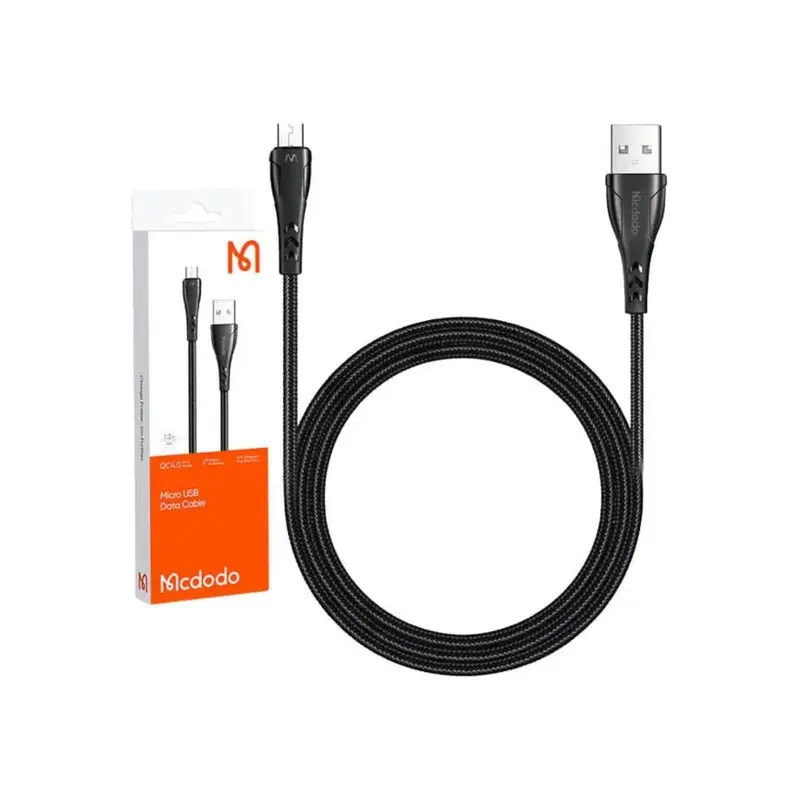 Mcdodo USB-auf-Micro-USB-Kabel, 1,2 m (schwarz)