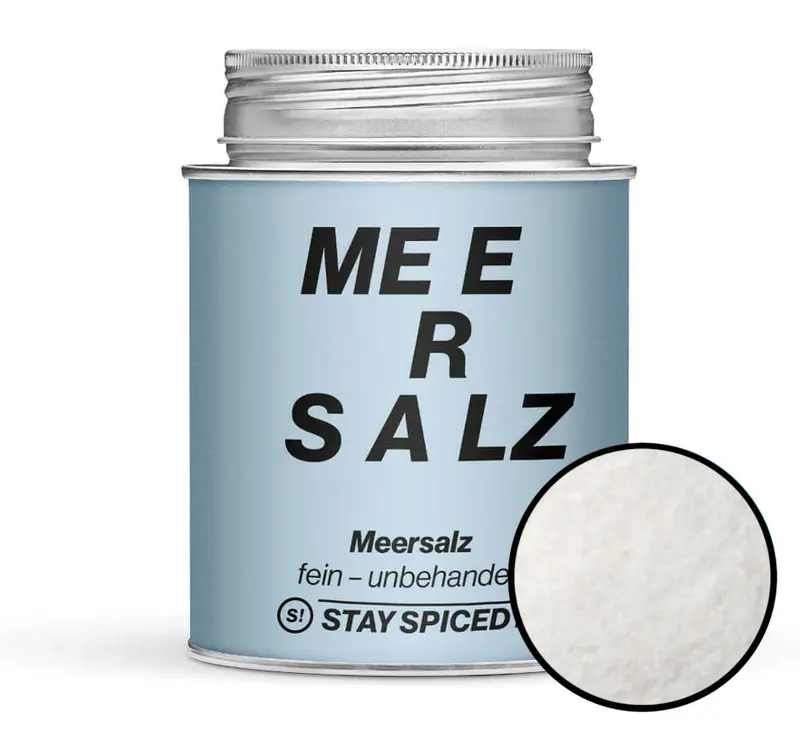 Meersalz fein - unbehandelt