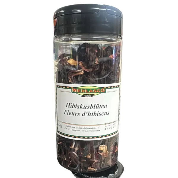 Merlasco Dried Hibiscus Flowers – 70 g