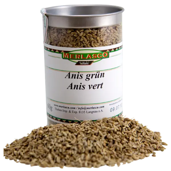 Merlasco Green Anise Seeds – 60 g