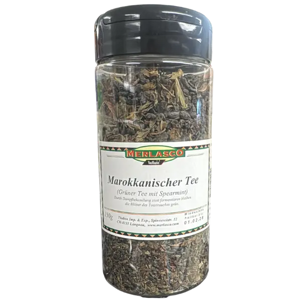 Merlasco Moroccan Mint Green Tea – 120 g