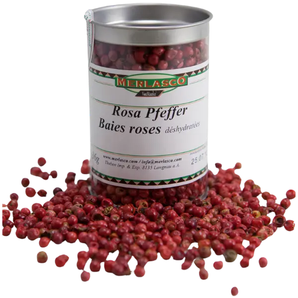 Merlasco Pink Peppercorns Whole – 36 g