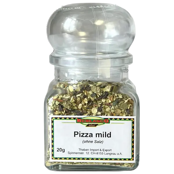 Merlasco Pizza Spice Mild without Salt - 20 g