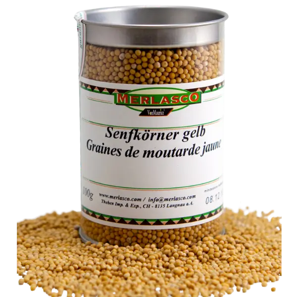 Merlasco Yellow Mustard Seeds - 100 g