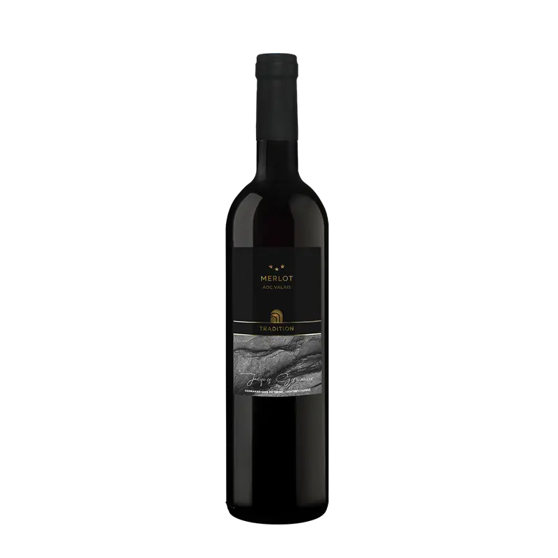 Merlot Tradition AOC Valais Cave du Tunnel - Jacques Germanier