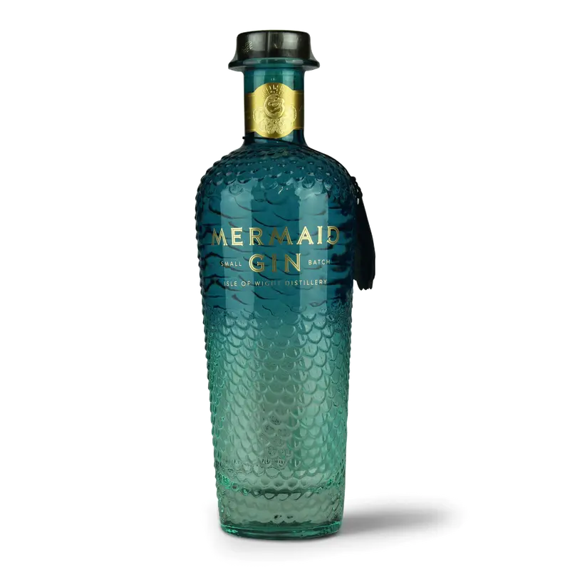 Mermaid Gin Isle of Wight Small Batch Gin 70cl 42% Vol.