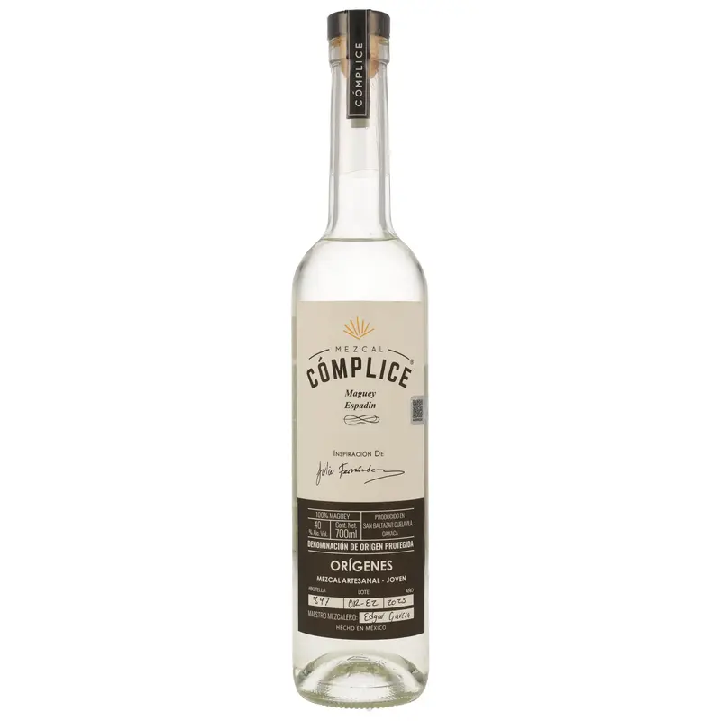 Mezcal Complice Maguey Espadin - Origenes