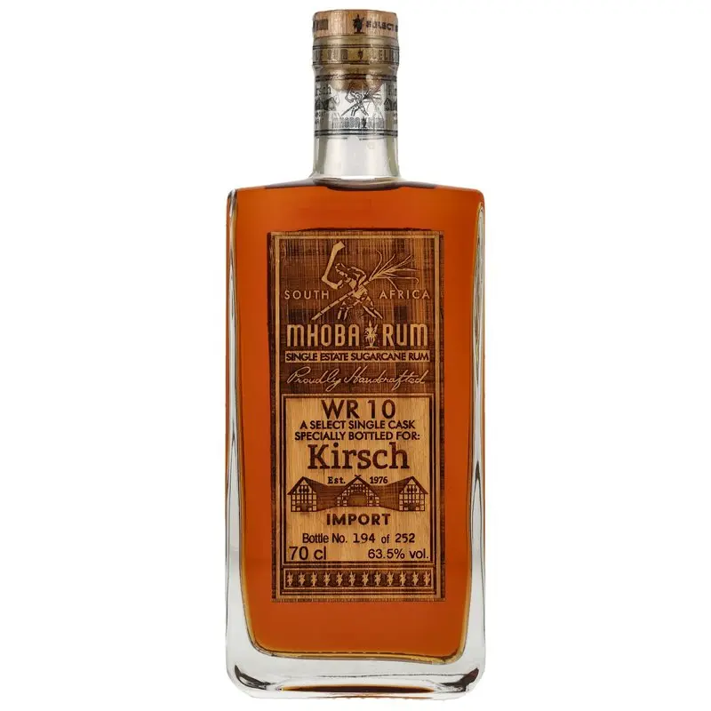 Mhoba Rum 2019/2023 Woodford Bourbon Cask - Kirsch