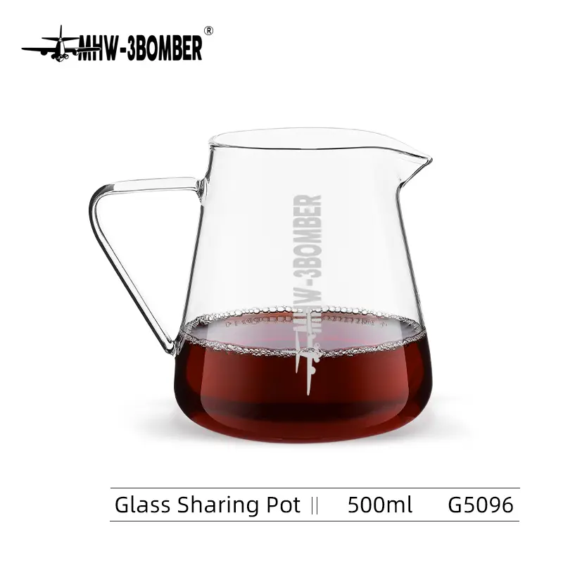MHW-3BOMBER Elf Coffee Server 500 ml Borosilikat Glas