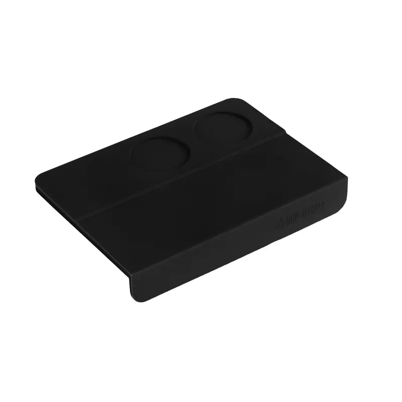 MHW-3BOMBER Silikon-Tampermatte 250 × 180 mm mit zwei Mulden – Tamper und Distributor immer griffbereit