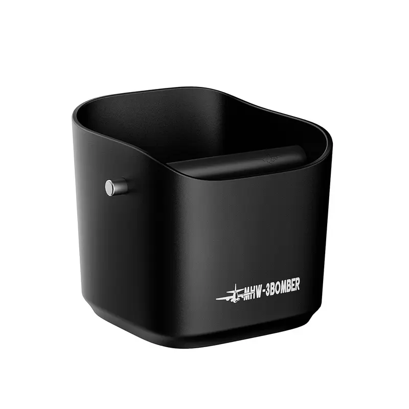 MHW-3BOMBER Square Knock Box 1.2 l – Kaffeepuck leise und sauber ausklopfen