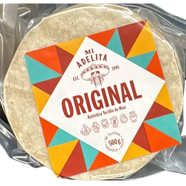 Mi Adelita Original Corn Tortillas 11 cm – 500 g