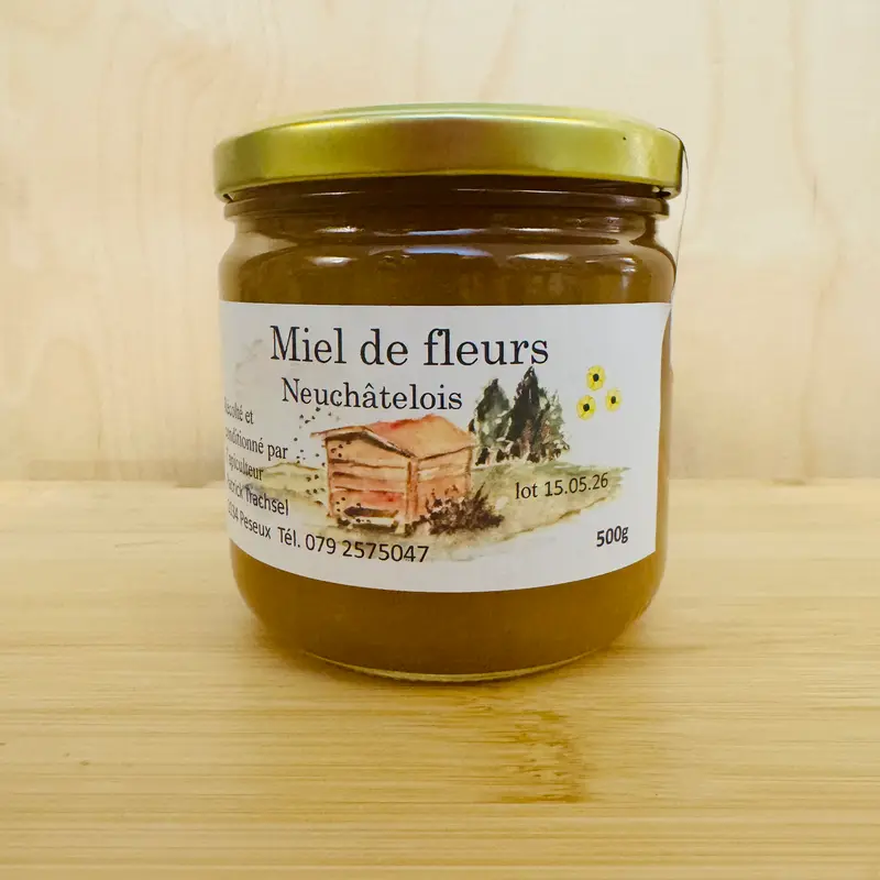 Miel de fleurs Neuchâtelois