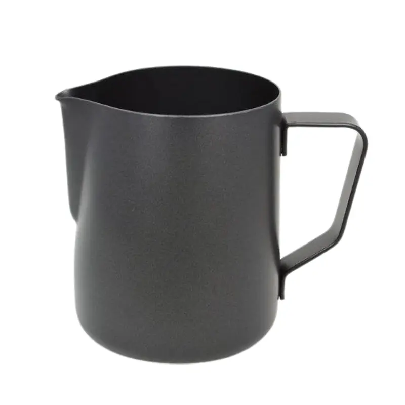 Milchkännchen 360ml Rhino Pro schwarz Teflon