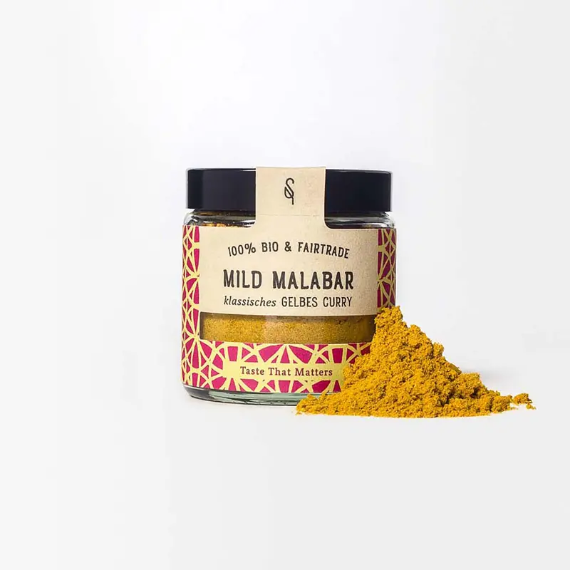 Mild Malabar Gelbes Curry BIO