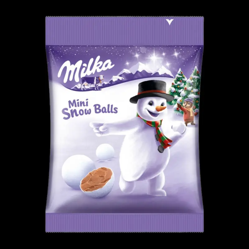 Milka Mini Snow Balls 100g