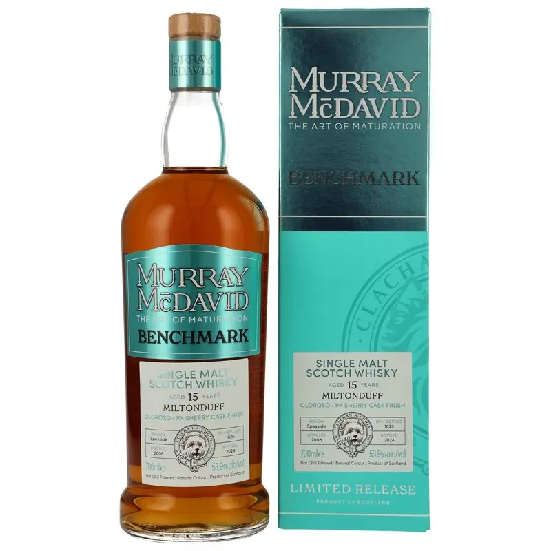 Miltonduff 2008/2024 - 15 y.o. - Oloroso/PX Cask - Murray McDavid