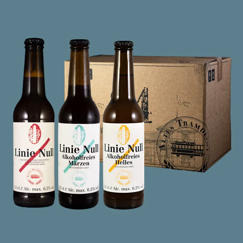 Mischkarton alkoholfreies Bier 24x33cl
