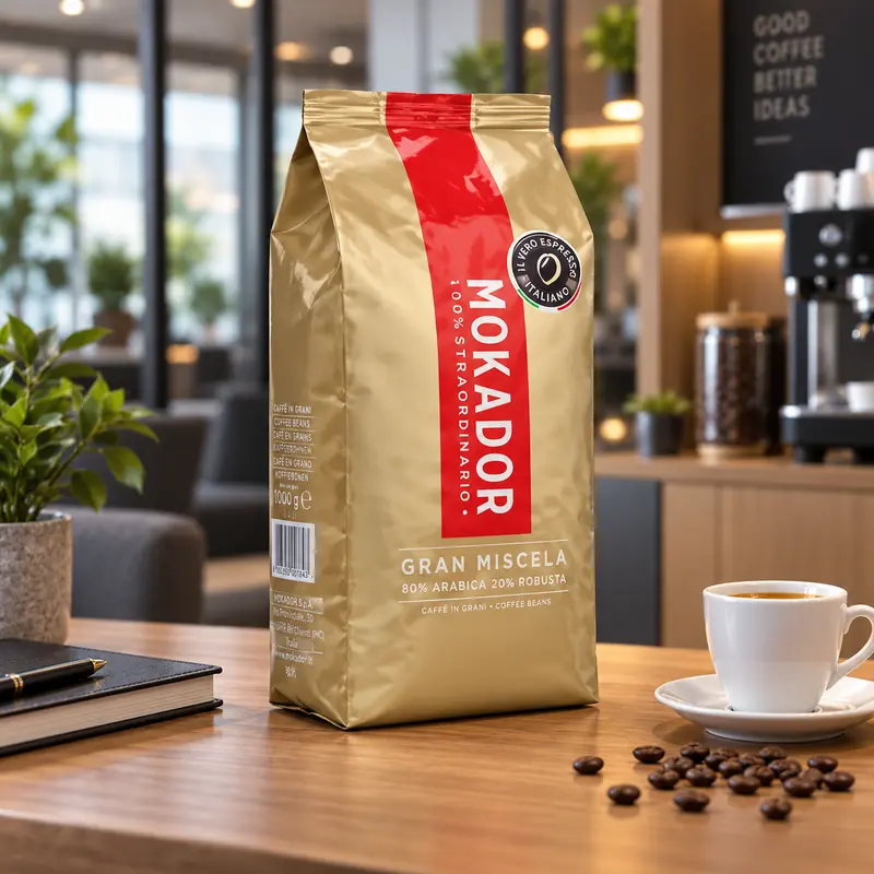 Mokador Gran Miscela 80/20 1 kg Kaffeebohnen