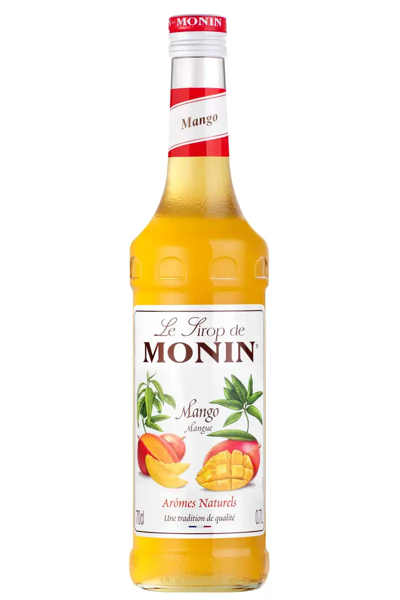 MONIN Sirup Mango – Süss duftende Mango für Limonade, Eistee & Cocktails