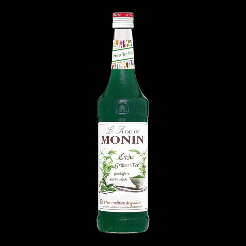 Monin Sirup Matcha Grüner Tee, 0,7L