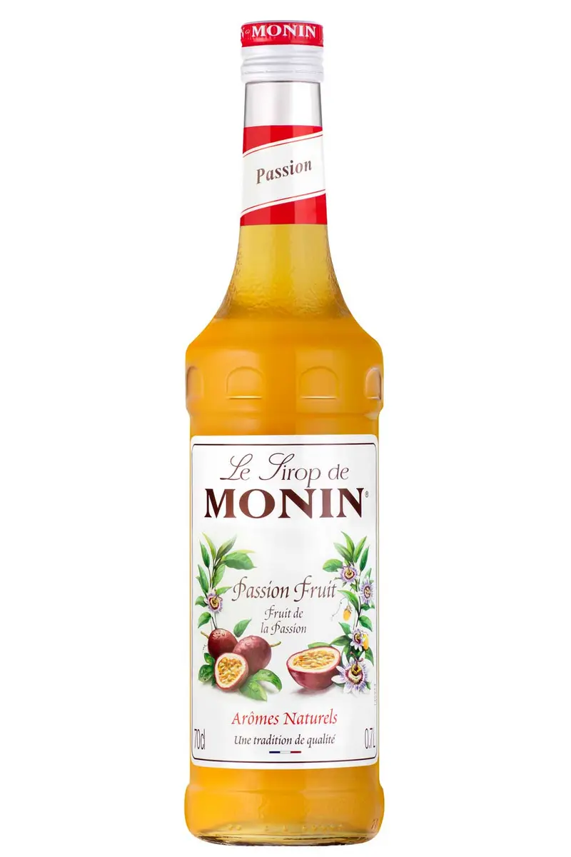 MONIN Sirup Passionsfrucht – Exotisch-frische Note für Eistee, Spritz & Mocktails