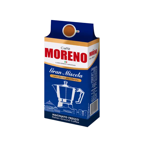 Moreno Gran Miscela Gemahlen – 250g
