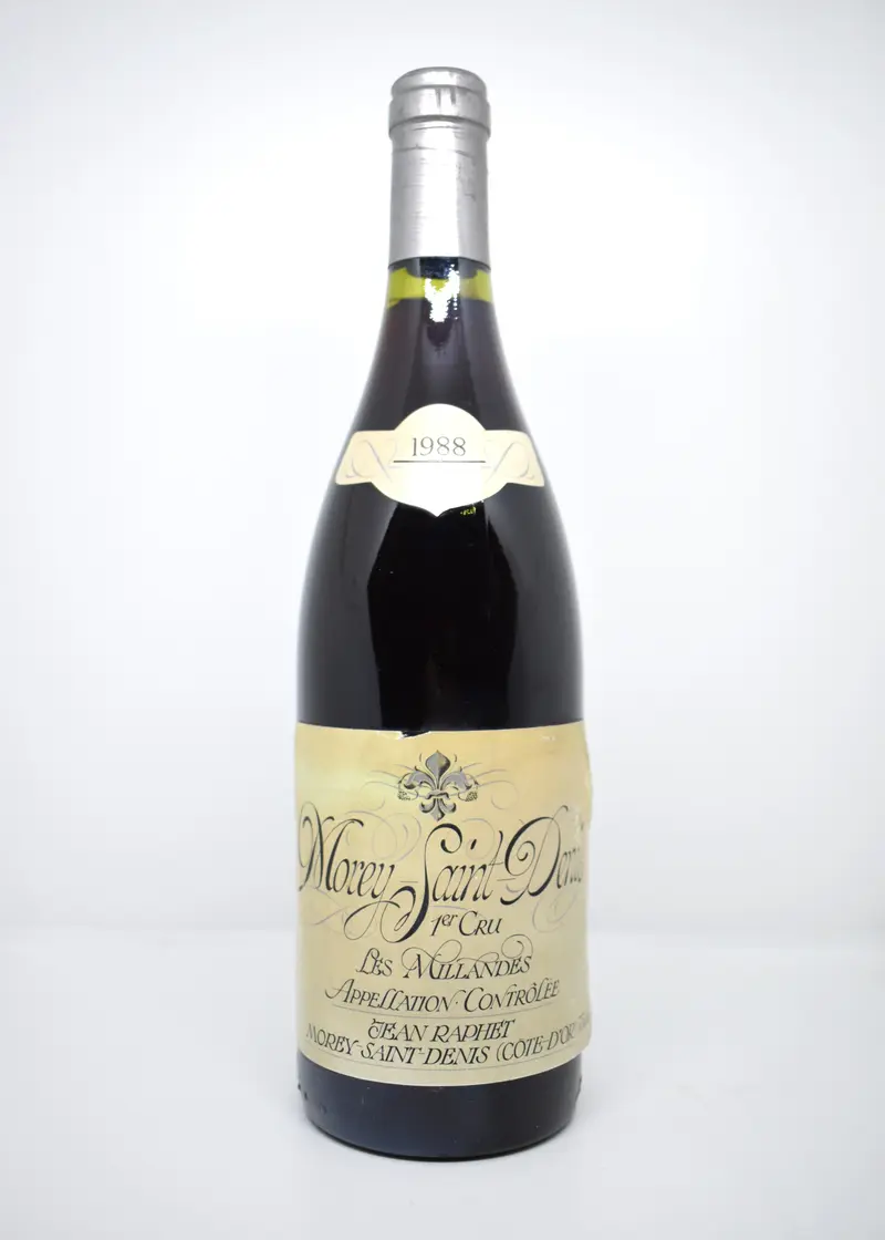 Morey-Saint-Denis 1988 - 1er cru Les Millandes - Jean Raphet (Gérard Raphet)