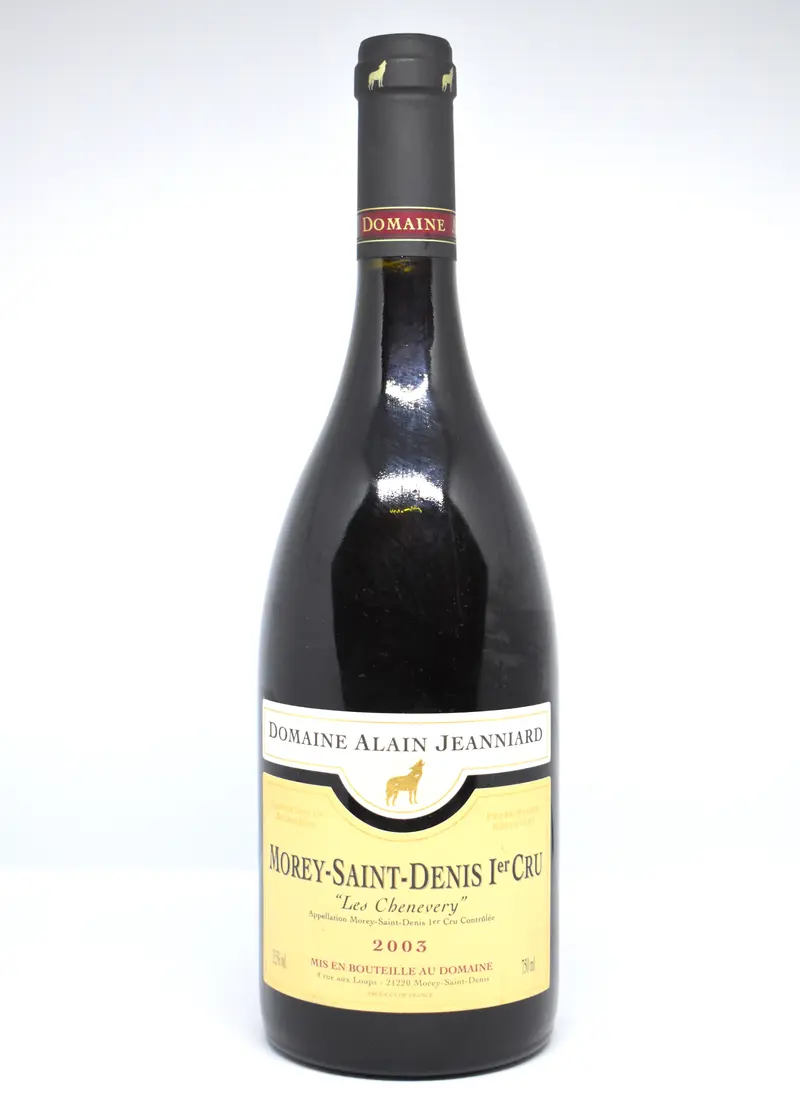 Morey-Saint-Denis 1er Cru "Les Chenevery" 2003 - Alain Jeanniard