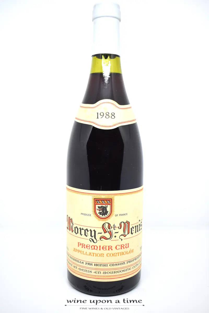 Morey-St-Denis 1er cru 1988 - Henri Cosson