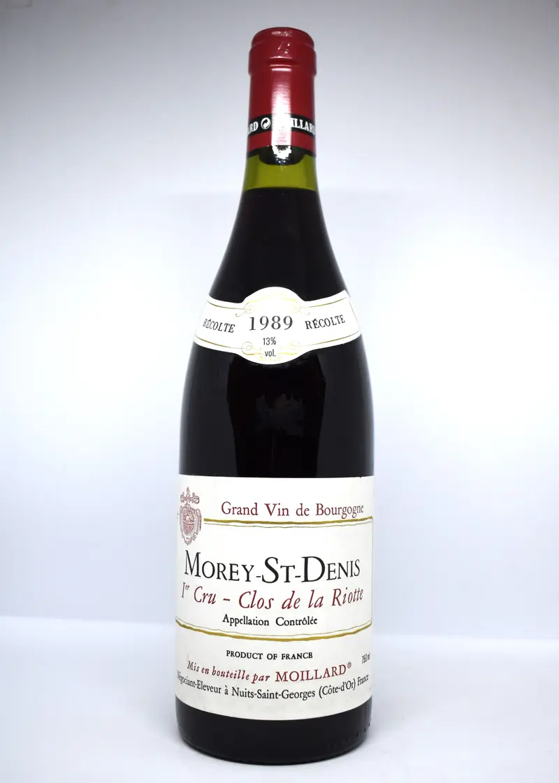 Morey-St-Denis 1er cru 1989 "Clos de la Riotte" - Moillard