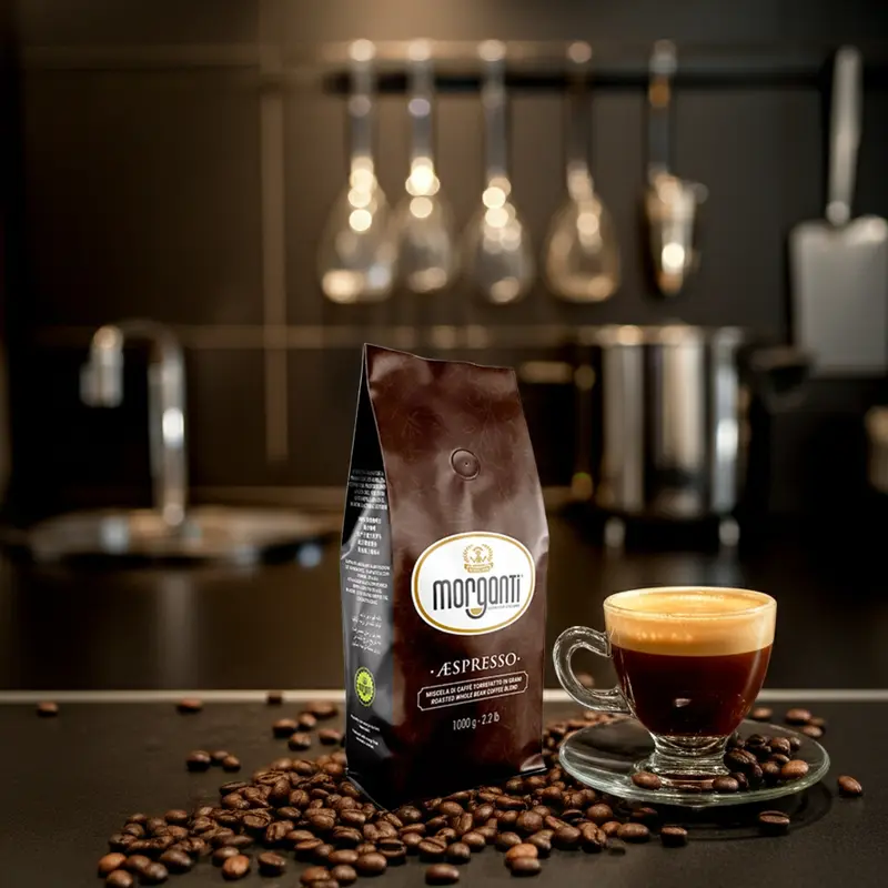 Morganti ÆSPRESSO® 80/20 1 kg Kaffeebohnen