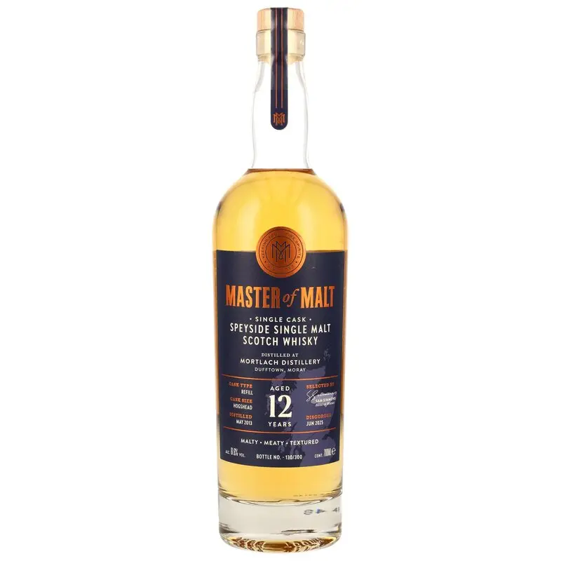 Mortlach 2013/2025 - 12 y.o. - Refill Hogshead - Master of Malt