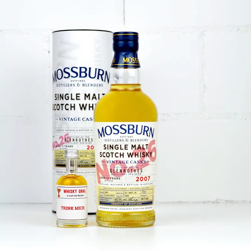 Mossburn Vintage Cask No. 26 Glenrothes 11 Years 2007/2019