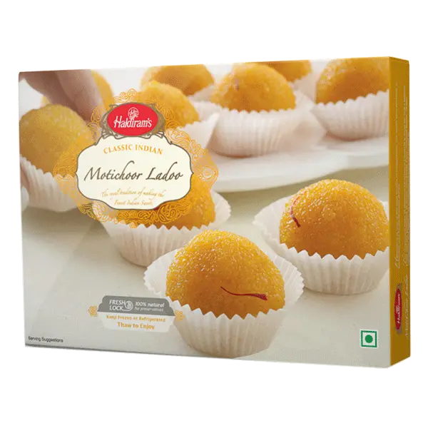 Motichoor Ladoo (12pcs) Frozen - 360 g