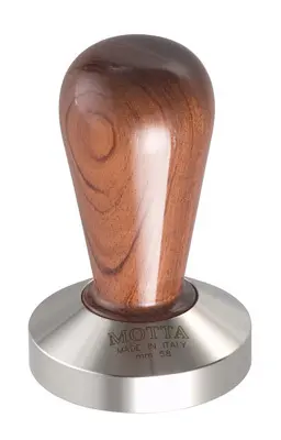 MOTTA Tamper flach "Bubinga wood" 58mm