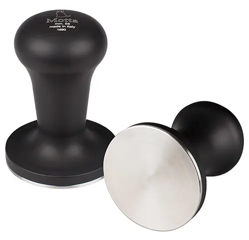 MOTTA Tamper flach "Flash" schwarz 58mm