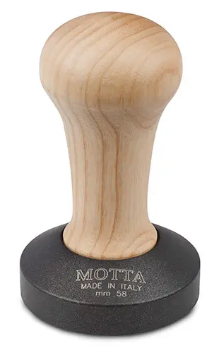 MOTTA Tamper flach "NONSTICK" schwarz 58 mm