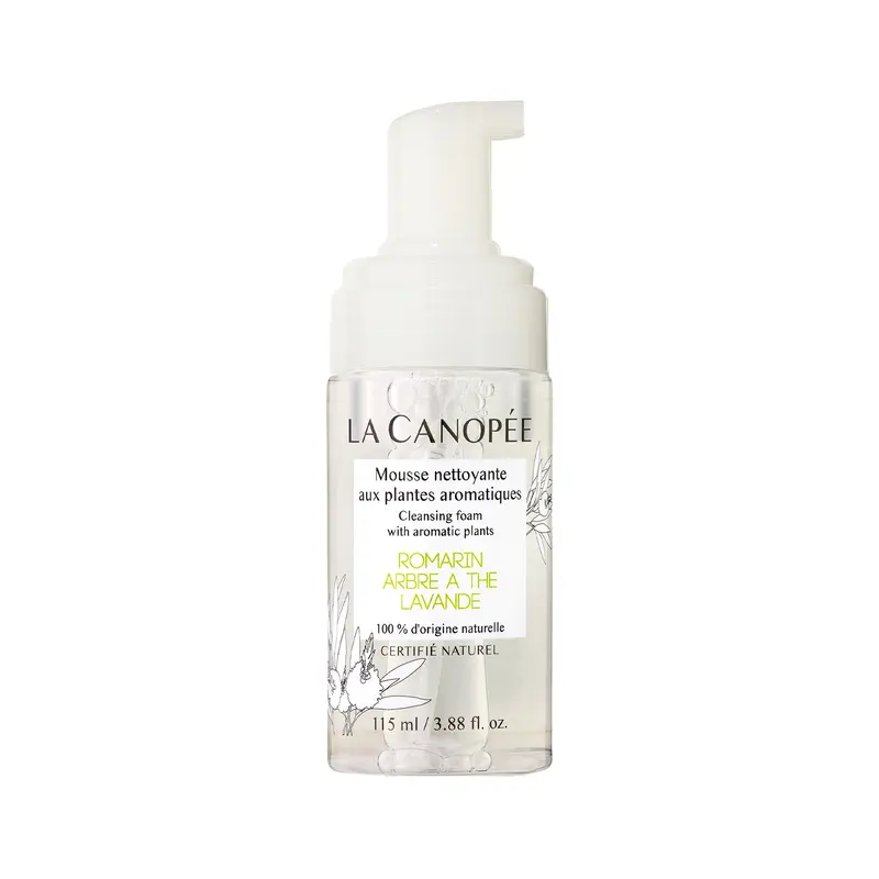Mousse nettoyante aux Plantes aromatiques