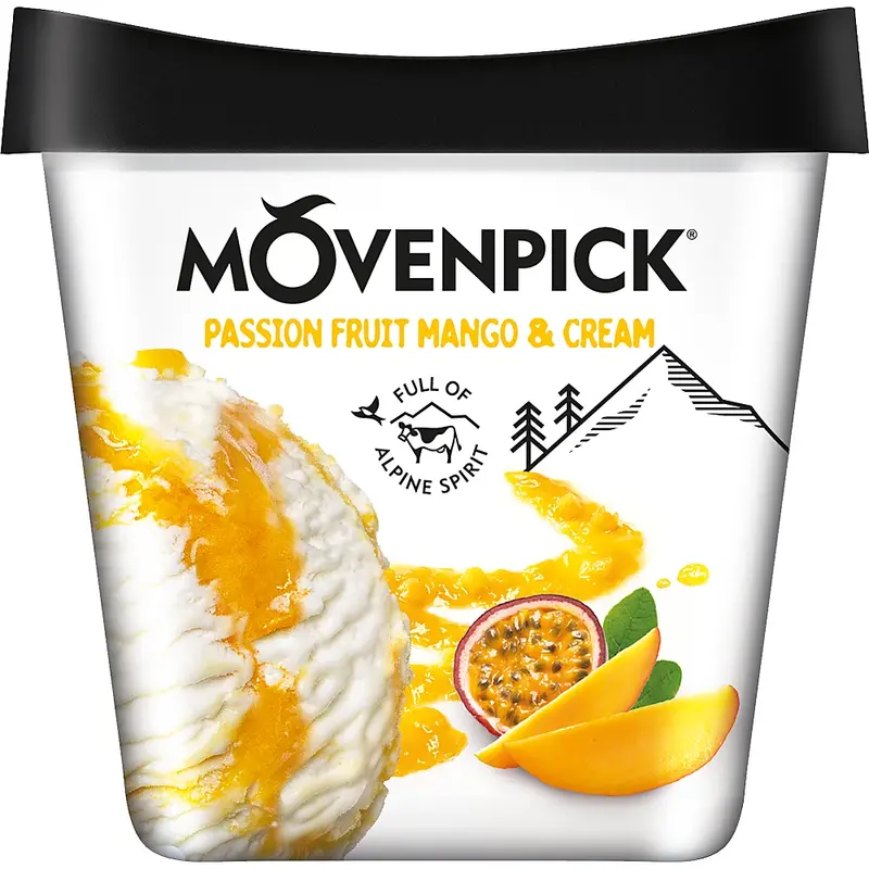 Movenpick Passion Fruit & Mango Cream 165ml