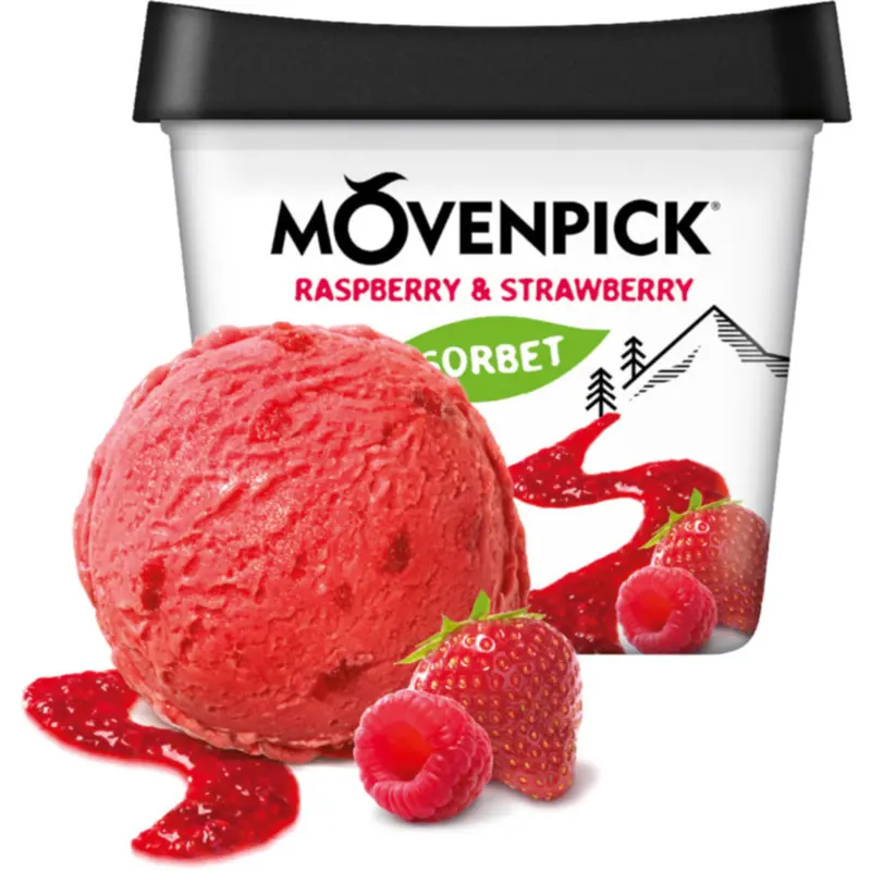 Movenpick Raspberry & Strawberry 900ml